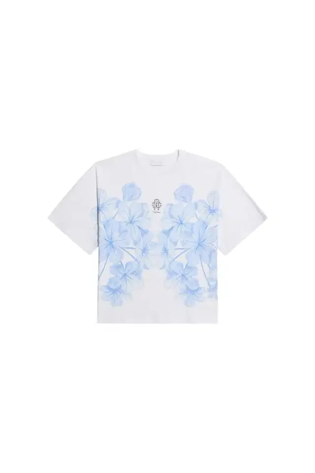 Roberto Cavalli Plumago Print Cotton T-Shirt