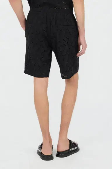 Roberto Cavalli Black Trousers Bermuda | Thumbnail 3