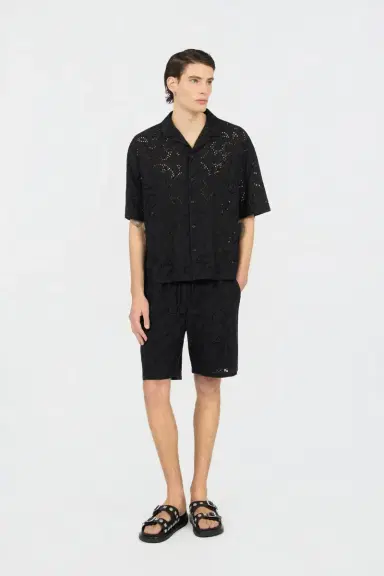 Roberto Cavalli Black Trousers Bermuda | Thumbnail 6