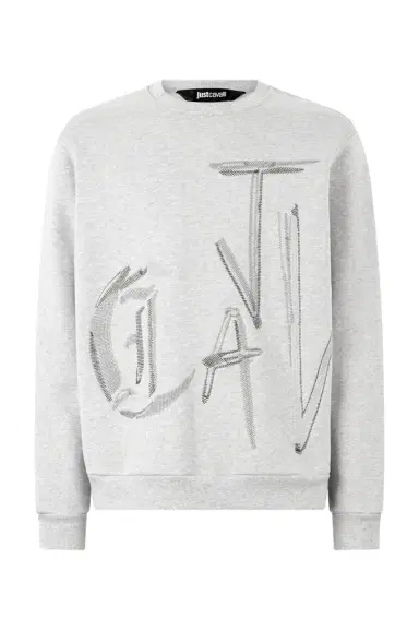Roberto Cavalli Sweatshirt With Lettering | Thumbnail 1 Roberto Cavalli Sweatshirt With Lettering | Thumbnail 1
