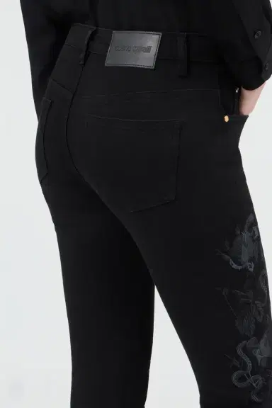 Roberto Cavalli Black Denim Jeans | Thumbnail 5 Roberto Cavalli Black Denim Jeans | Thumbnail 5