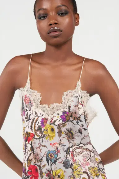 Roberto Cavalli Top with Florentine Flowers print | Thumbnail 5 Roberto Cavalli Top with Florentine Flowers print | Thumbnail 5