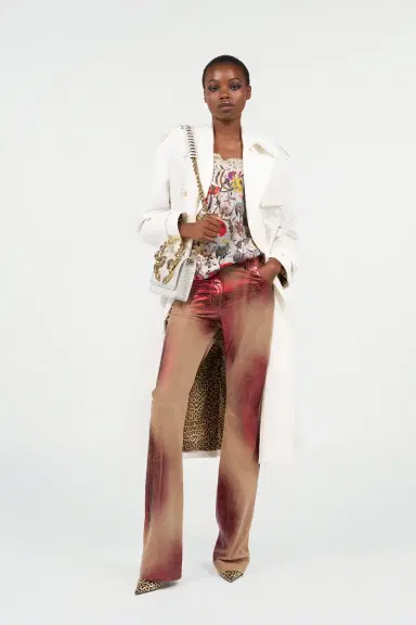 Roberto Cavalli Top with Florentine Flowers print | Thumbnail 7 Roberto Cavalli Top with Florentine Flowers print | Thumbnail 7