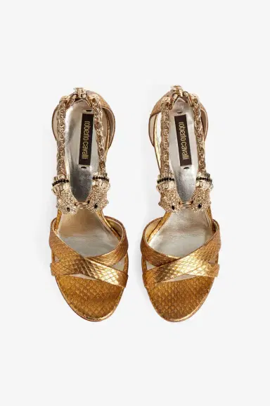 Roberto Cavalli Jewel panther sandals | Thumbnail 4