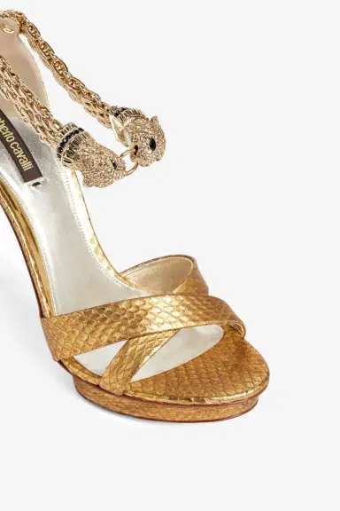 Roberto Cavalli Jewel panther sandals | Thumbnail 5