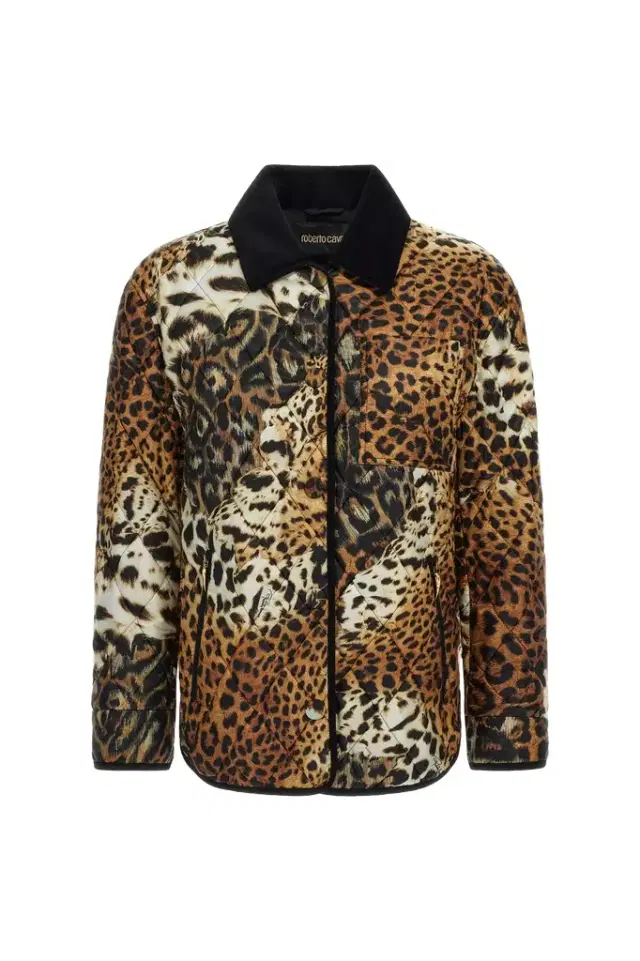 Roberto Cavalli Leopard print Jacket