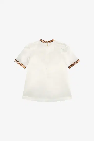 Roberto Cavalli Printed silk T-shirt | Thumbnail 2