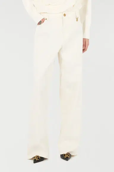 Roberto Cavalli Python-Print Palazzo Pants | Thumbnail 2 Roberto Cavalli Python-Print Palazzo Pants | Thumbnail 2