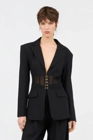 Roberto Cavalli Black Jacket | Thumbnail 2 Roberto Cavalli Black Jacket | Thumbnail 2
