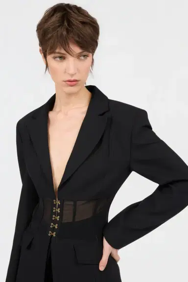 Roberto Cavalli Black Jacket | Thumbnail 4 Roberto Cavalli Black Jacket | Thumbnail 4