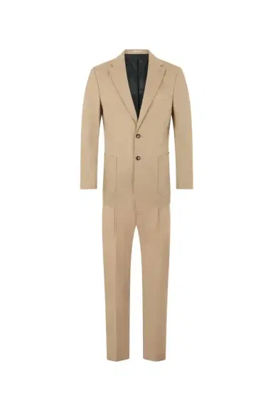 Roberto Cavalli Beige Cotton Suit | Thumbnail 1 Roberto Cavalli Beige Cotton Suit | Thumbnail 1