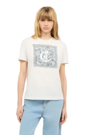 Roberto Cavalli T-Shirt With Graphic And JC Monogram | Thumbnail 1