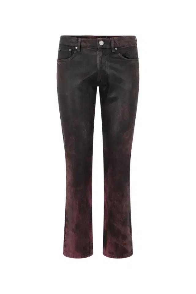 Roberto Cavalli Washed-Effect Coated Jeans