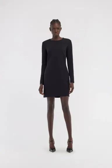 Roberto Cavalli Long-sleeve dress with RC | Thumbnail 5 Roberto Cavalli Long-sleeve dress with RC | Thumbnail 5