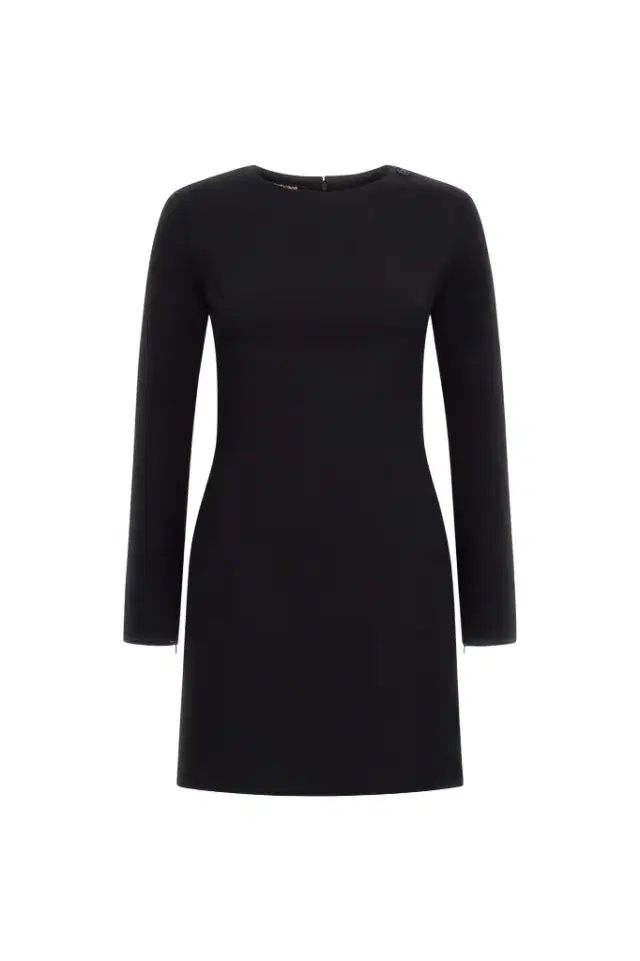 Roberto Cavalli Long-sleeve dress with RC