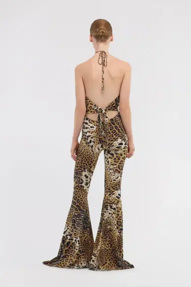 Roberto Cavalli Jumpsuit with Jaguar Skin print | Thumbnail 3
