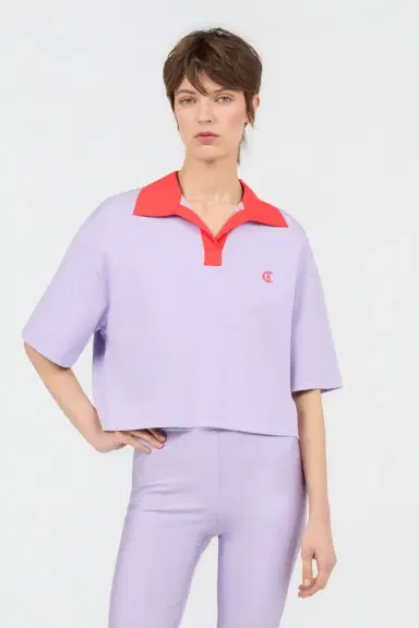 Roberto Cavalli Purple T-Shirt | Thumbnail 2 Roberto Cavalli Purple T-Shirt | Thumbnail 2