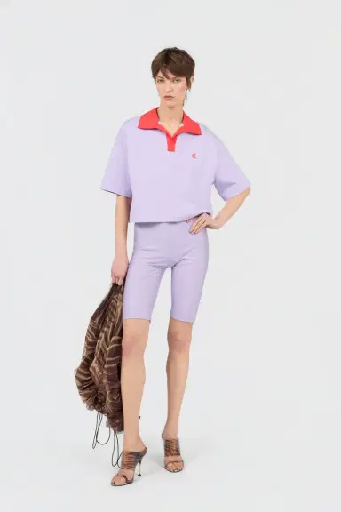 Roberto Cavalli Purple T-Shirt | Thumbnail 6 Roberto Cavalli Purple T-Shirt | Thumbnail 6