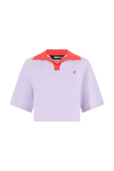 Roberto Cavalli Purple T-Shirt | Thumbnail 1 Roberto Cavalli Purple T-Shirt | Thumbnail 1
