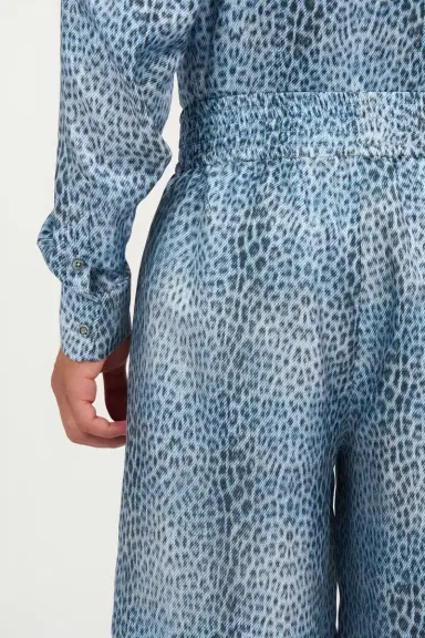 Roberto Cavalli Baby Jaguar Print Fabric Shorts | Thumbnail 6