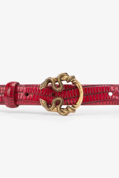 Roberto Cavalli Serpentine Leather Belt | Thumbnail 4 Roberto Cavalli Serpentine Leather Belt | Thumbnail 4