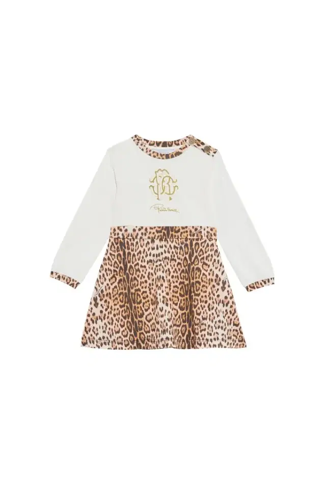 Roberto Cavalli Leopard Print Dress
