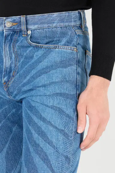 Roberto Cavalli Jeans in patterned denim | Thumbnail 5