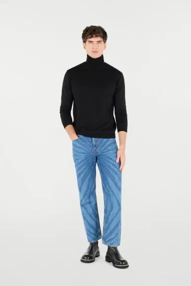 Roberto Cavalli Jeans in patterned denim | Thumbnail 7