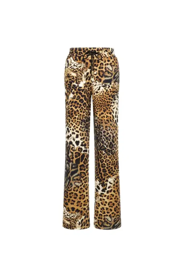 Roberto Cavalli Pants with Jaguar Skin print