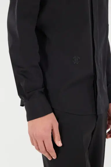 Roberto Cavalli Cotton Shirt With Embroidery | Thumbnail 6