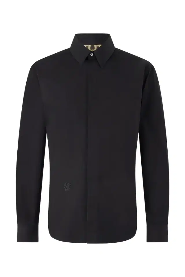 Roberto Cavalli Cotton Shirt With Embroidery