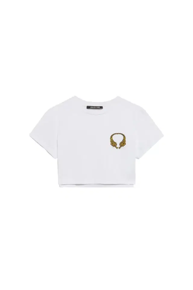 Cotton Crop Top with Tigers