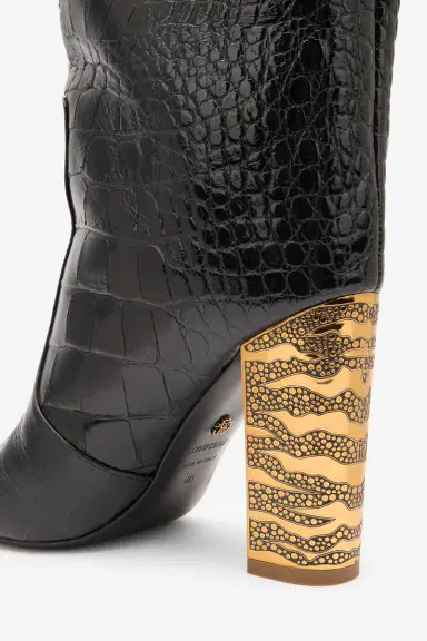 Roberto Cavalli Boots With Crocodile Embossing | Thumbnail 4 Roberto Cavalli Boots With Crocodile Embossing | Thumbnail 4