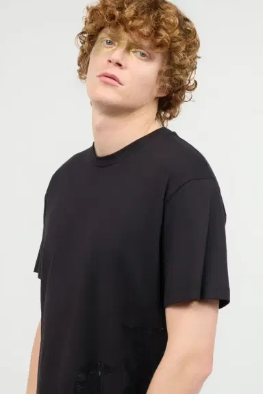 Roberto Cavalli T-Shirt With Logo On The Side | Thumbnail 4