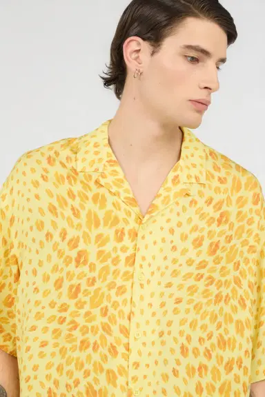 Roberto Cavalli The Jaguar Kiss Print Shirt | Thumbnail 4