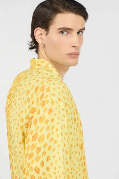 Roberto Cavalli The Jaguar Kiss Print Shirt | Thumbnail 5