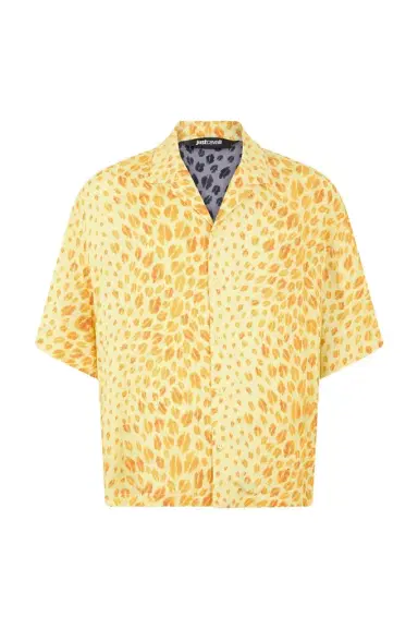 Roberto Cavalli The Jaguar Kiss Print Shirt | Thumbnail 1