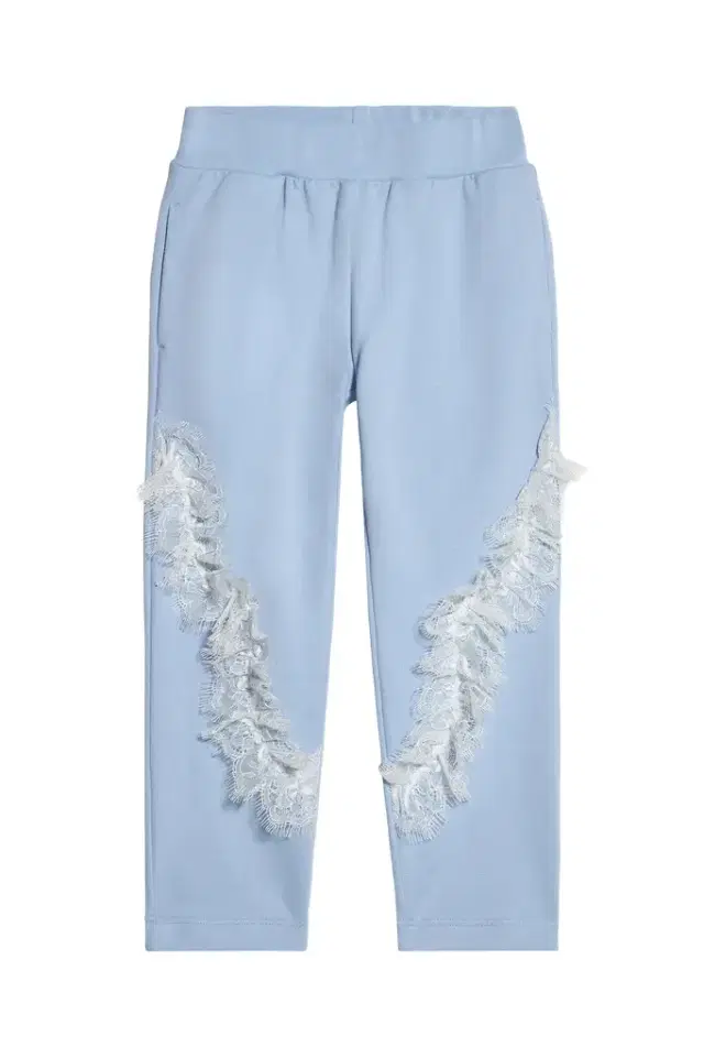 Roberto Cavalli Sports Pants With Floral Lace