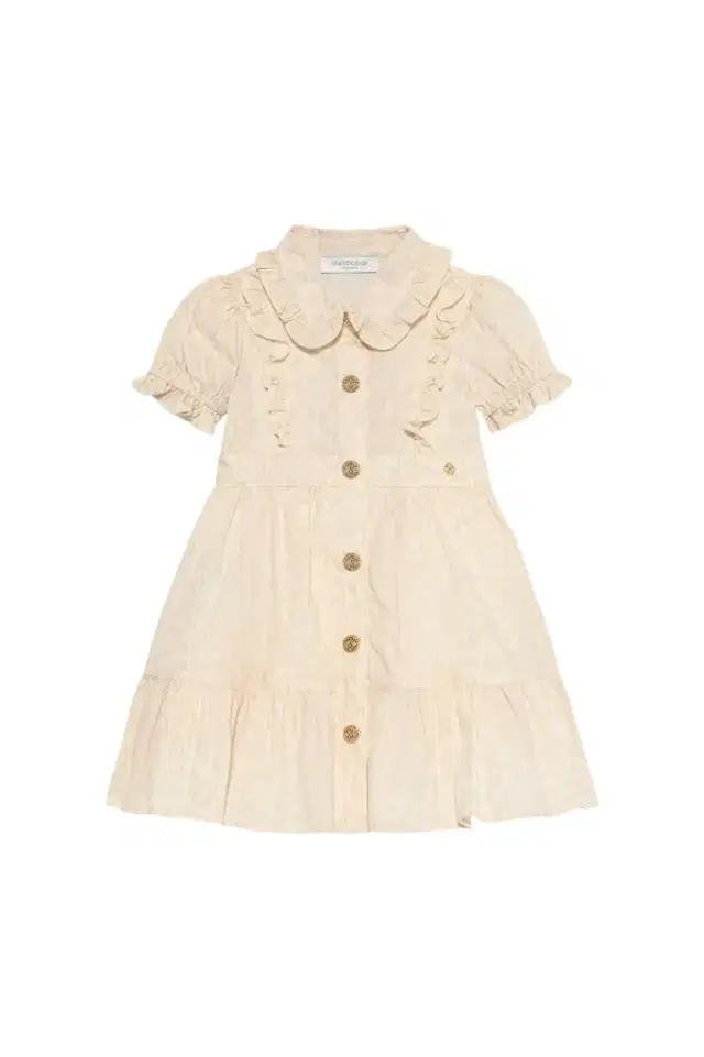 Roberto Cavalli Cotton dress with ruffles