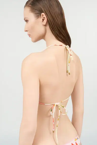 Roberto Cavalli Miami Flowers Print Bikini Bottom | Thumbnail 6