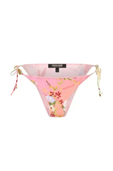Roberto Cavalli Miami Flowers Print Bikini Bottom | Thumbnail 1
