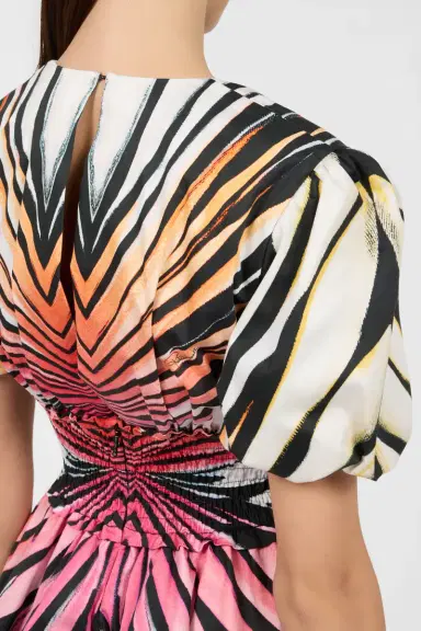 Roberto Cavalli Ray Of Paradise Print Dress Mini | Thumbnail 5 Roberto Cavalli Ray Of Paradise Print Dress Mini | Thumbnail 5