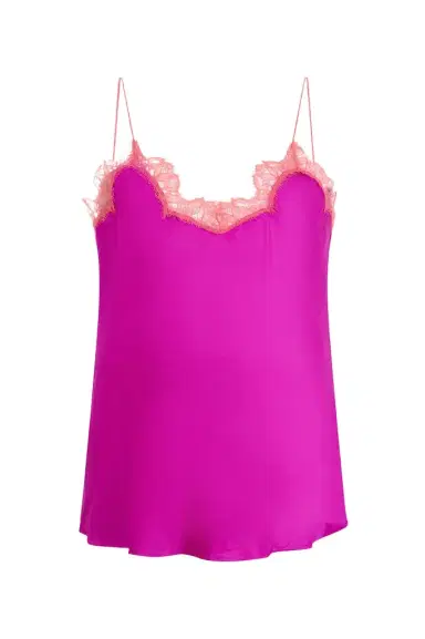 Roberto Cavalli Top with Lace Detailing | Thumbnail 1