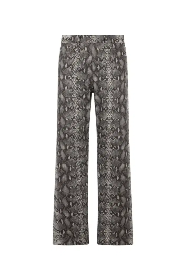 Roberto Cavalli Python Print Denim Jeans