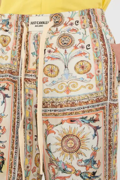 Roberto Cavalli Persian Tarot Print Trousers | Thumbnail 4