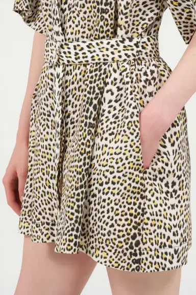 Roberto Cavalli Pop Jaguar Print Mini Dress | Thumbnail 5 Roberto Cavalli Pop Jaguar Print Mini Dress | Thumbnail 5