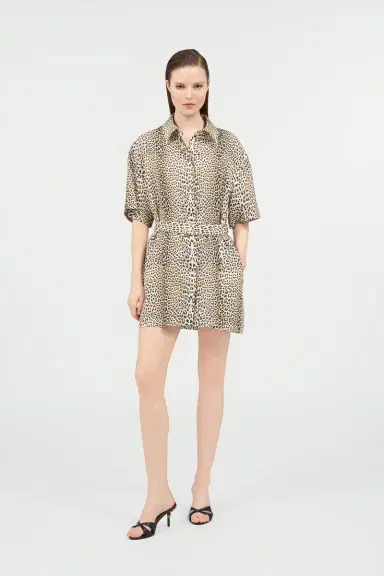 Roberto Cavalli Pop Jaguar Print Mini Dress | Thumbnail 6 Roberto Cavalli Pop Jaguar Print Mini Dress | Thumbnail 6