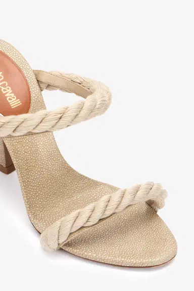 Roberto Cavalli Sandals With Braiding | Thumbnail 5 Roberto Cavalli Sandals With Braiding | Thumbnail 5