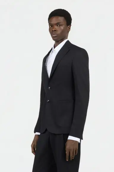 Roberto Cavalli Black Cotton Suit | Thumbnail 2 Roberto Cavalli Black Cotton Suit | Thumbnail 2