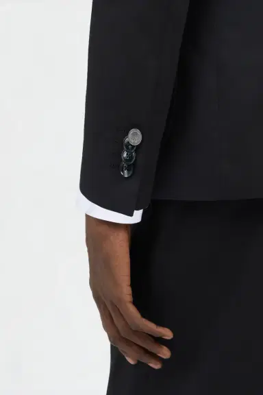 Roberto Cavalli Black Cotton Suit | Thumbnail 5 Roberto Cavalli Black Cotton Suit | Thumbnail 5